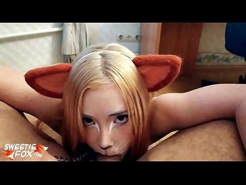 ❤️ Кицунэ глытае член і канчае ў рот Супер порна у нас be.robosexshop.ru ️❤